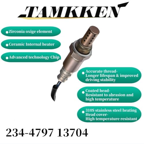 TAMKKEN Downstream Oxygen O2 Sensor 234-4797 13704 Fit for Acura TSX Honda Accord 1998 1999 2000 2001 2002 2003 2004 2005 2006 2007 2344797 - Image 2
