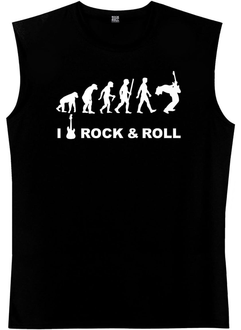 Rock Evolution Black Cut Sleeve / Sleeveless Men's T-Shirt - pzsku/Z1BC98ACE8C2A1AA2BC97Z/45/_/1739355241/7be9e23f-f6fa-47de-83bd-5febfb043f4c