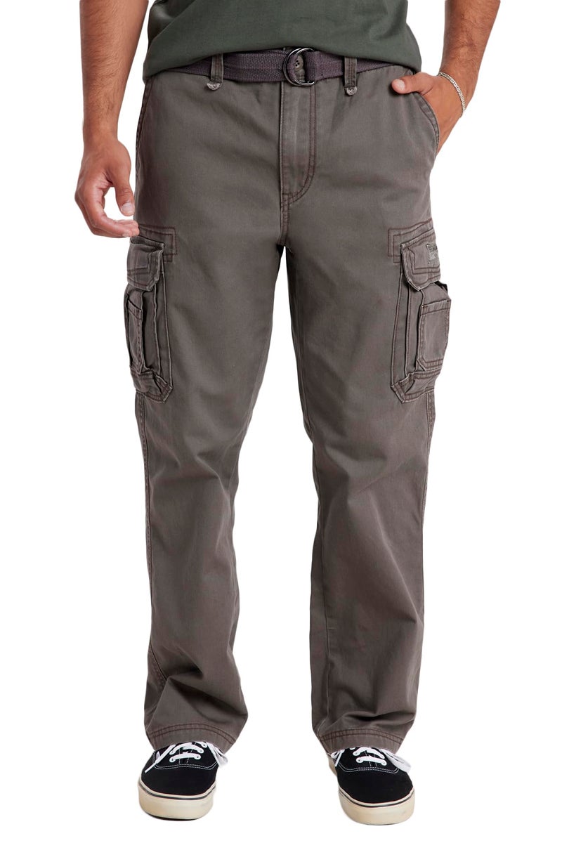 UNIONBAY mens Survivor Iv Relaxed Fit Cargo Reg and Big Tall Sizes Casual Pants Saddle 38W x 30L US