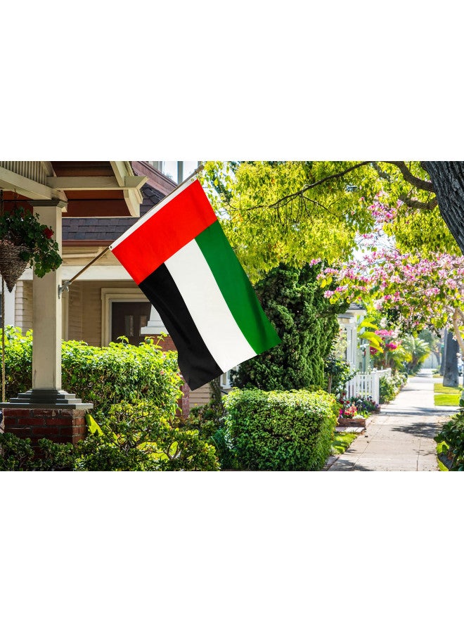 DANF FLAG DANF United Arab Emirates Flag 3x5 ft Polyester UAE DUBAI Flags 3 x 5 Foot  - Image 3