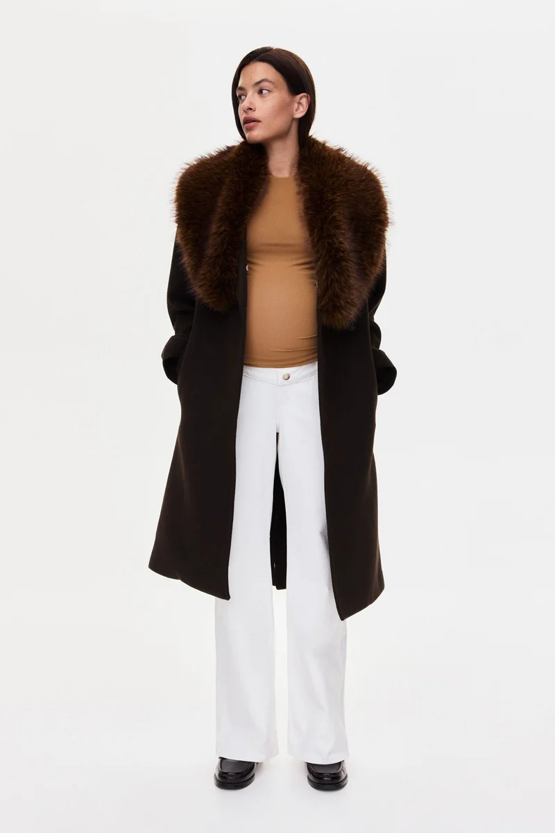 اتش اند ام جينز بخصر عريض من تشكيلة ماما