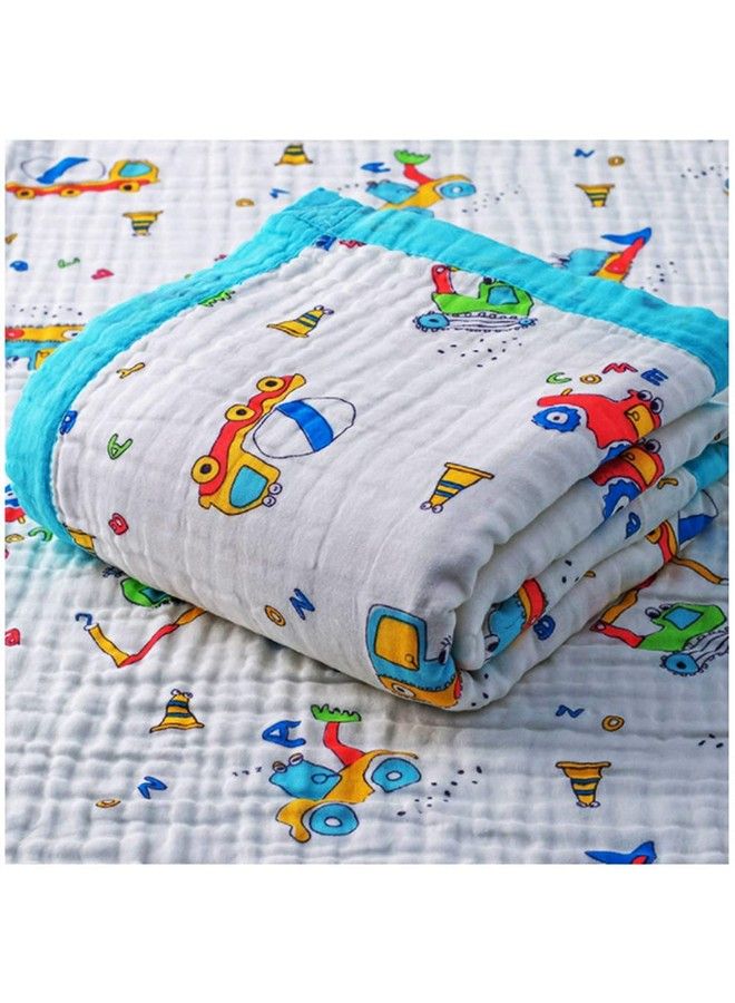 MosQuick 100% Cotton 6 Layer Super Soft Muslin Blanket For Kids Baby Infants Size110Cm X110 Cm 04 Years - Image 3