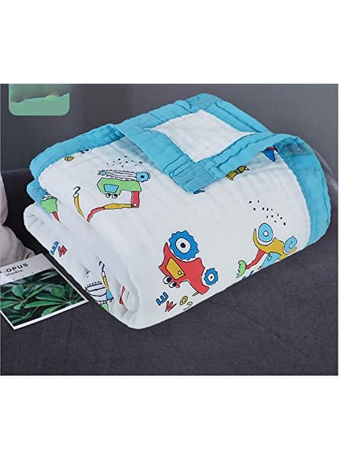 MosQuick 100% Cotton 6 Layer Super Soft Muslin Blanket For Kids Baby Infants Size110Cm X110 Cm 04 Years - Image 4