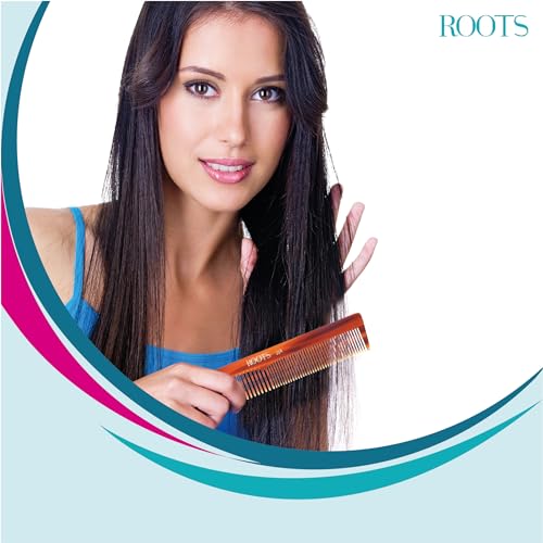 ROOTS Hair Comb 26A Cellulose acetate material - Image 3