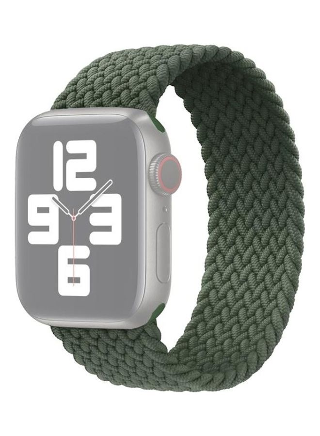NIBEMINENT Replacement Strap Watchband For Apple Watch Series 6/SE/5/4/3/2/1 42 - 44mm Green - Image 1