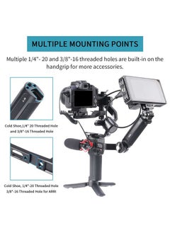 Hersmay Metal Adjustable Sling Handgrip Gimbal Sling Handle for DJI RS 4 Mini, RS 4, RS 4 Pro, RS 3 Mini,DJI RS 2,RSC 2, RS 3, RS 3 Pro Gimbal Handheld Stabilizer Accessories  - Image 5
