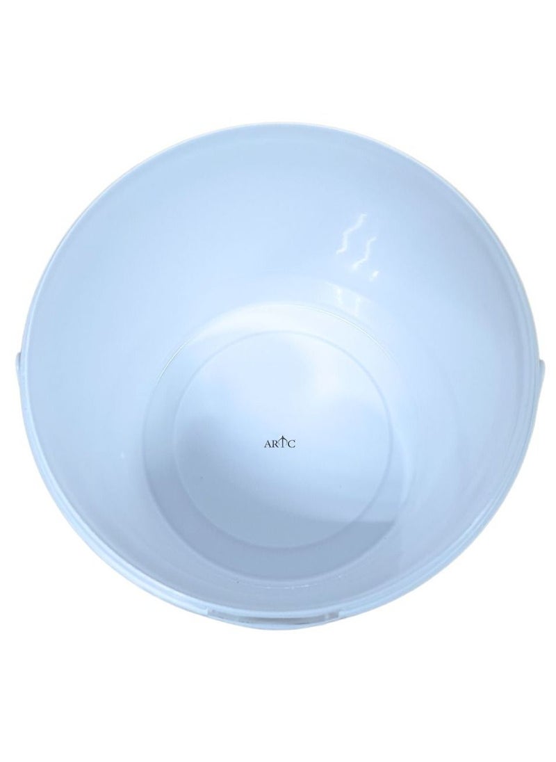 ARTC - Multipurpose 3 Pieces Set Food Grade White Plastic Yogurt Bucket PP Container With Tamper Evident Lid - Image 1