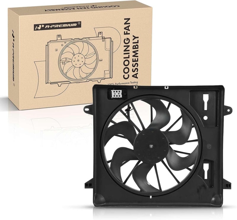 A-Premium Engine Radiator Cooling Fan Assembly for Jeep Wrangler - Image 1