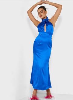 Amy Lynn Cut Out High Neck Dress  - Image 4