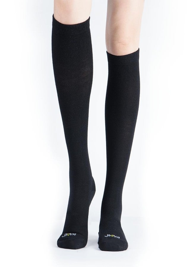 ja vie 80% Merino Wool Ultra Soft 15-20mmHg Graduated Compression Socks for Women & Men - Image 2