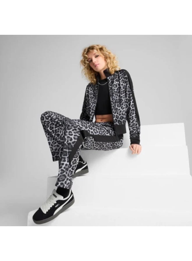 PUMA T7 LEO LUXE All-Over Print Short Track Jacket Women - Image 4