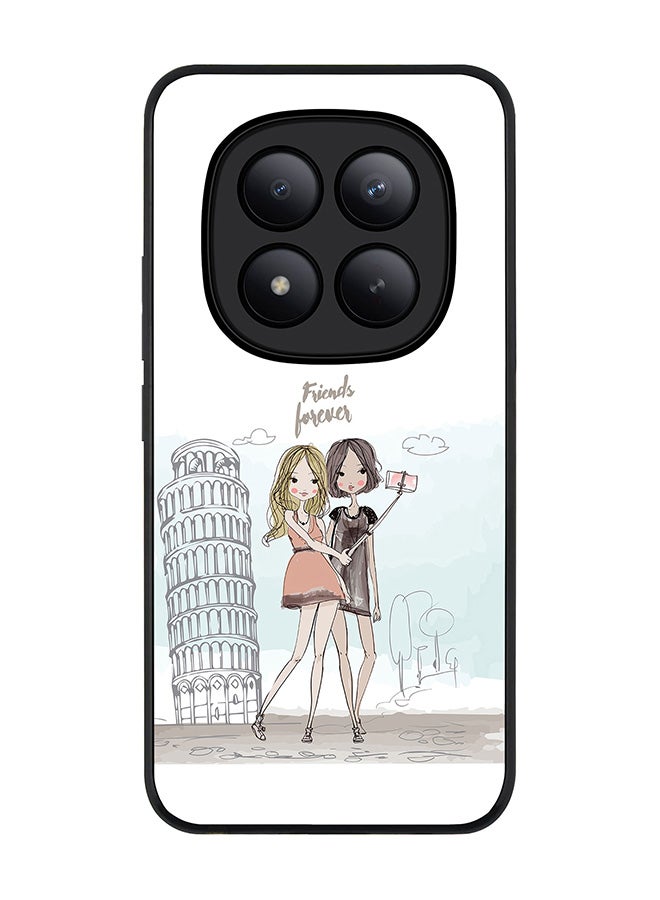 For Xiaomi Redmi Note 15 Pro+ / Poco M8 Pro Case,Slim fit Camera Protection, Shockproof Thin Phone cover  - Friends Forever