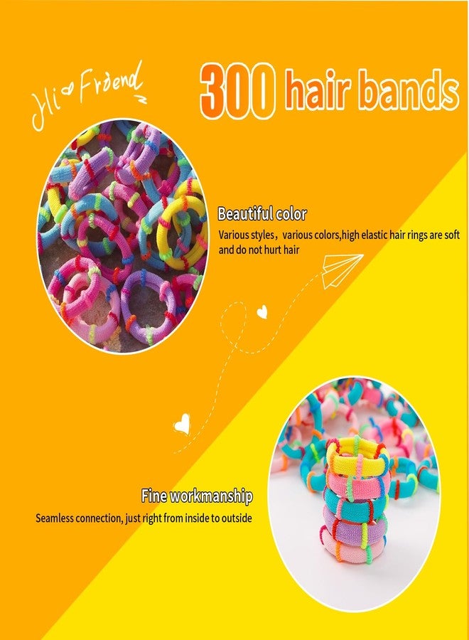 Hopkell 300 Pcs Rubber Bands for Pet, Small Rubber Bands for Hair, Dog Hair Bows, Hair Accessories for Small Dog, Grooming Hair Accessories - Image 2