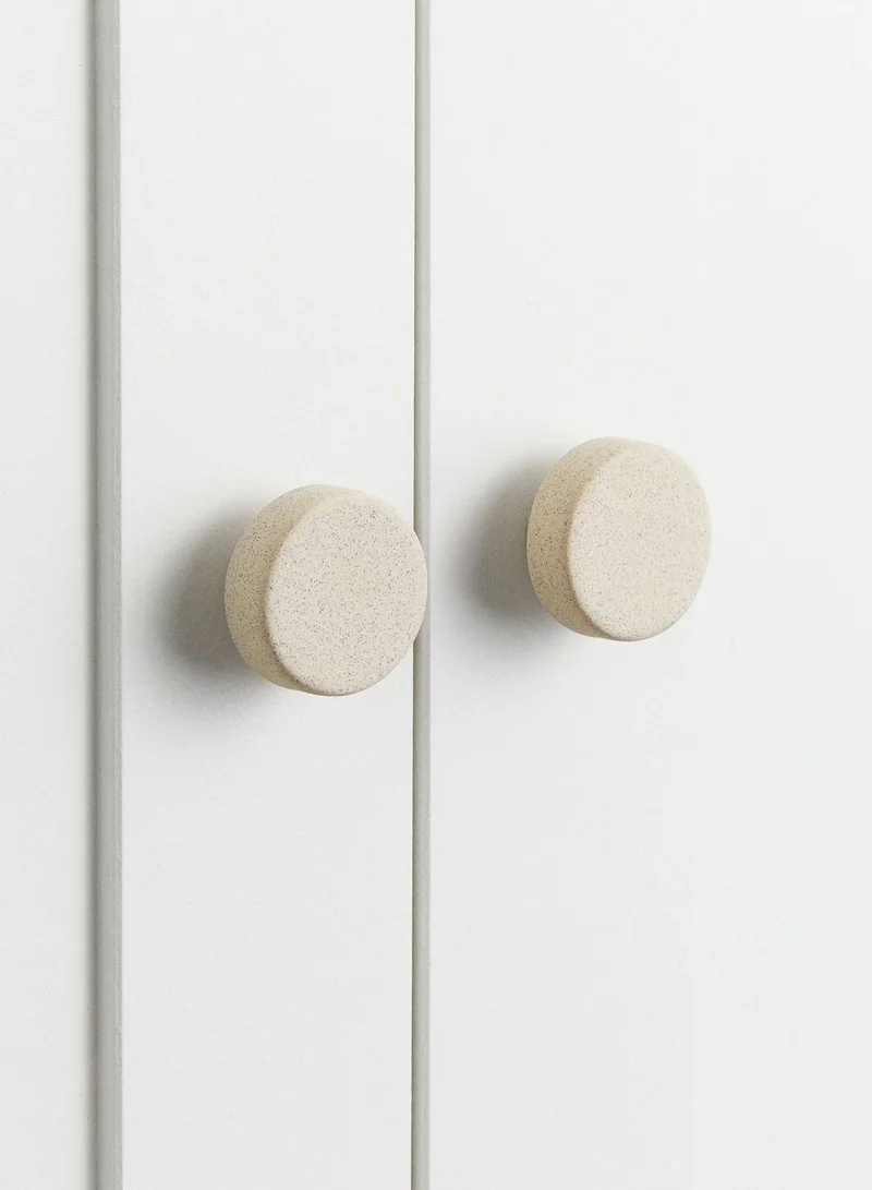 H&M 2-Pack Stoneware Knobs