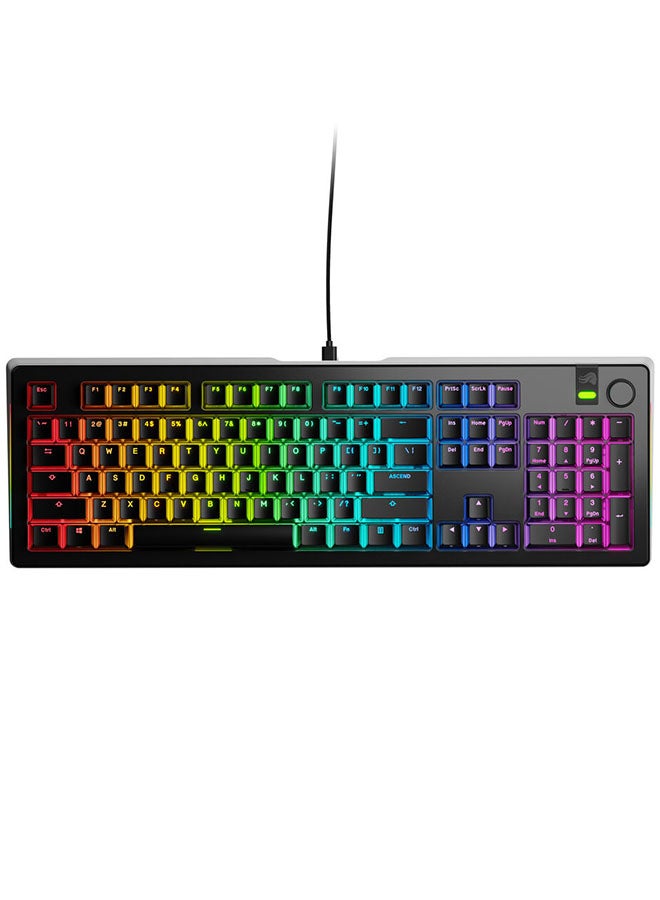 Glorious GMMK 3 PRO Gaming Keyboard - 100% Full Size, Modular Aluminum, Hot-Swappable MX, Sound Dampening, Custom Keycaps (Black) - Image 5