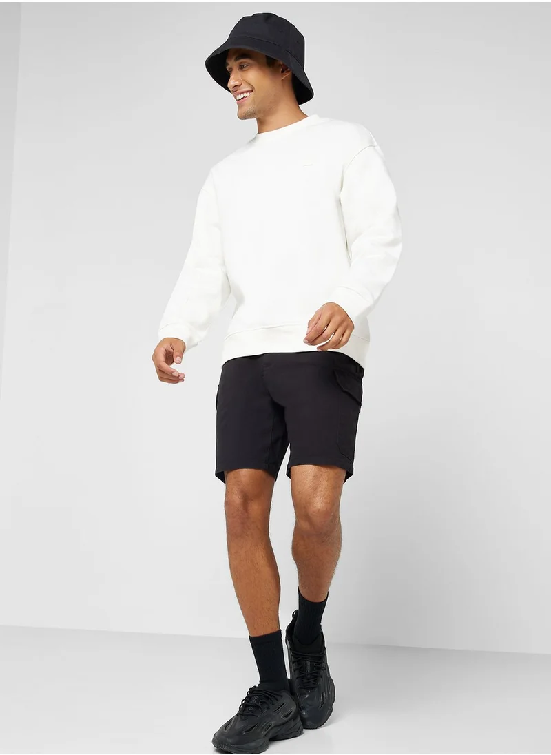 TOPMAN Skinny Cargo Shorts