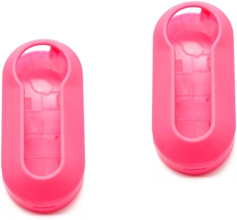 FAVOMOTO 2pcs Plastic Key Cover Case Shell for Funky Replacement Key Shell Design Compatible Plastic Material - Image 4