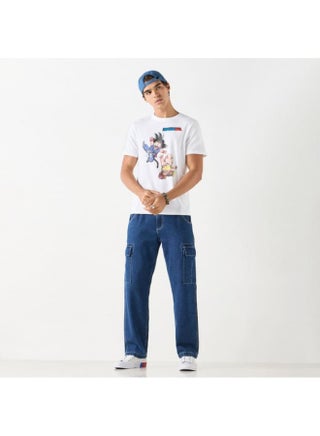 Dragon Ball Z Print Crew Neck T-shirt with Short Sleeves - pzsku/Z1BCAB3089AA526C4B133Z/45/_/1729772230/cf5f35ef-0d4d-4e0c-9dcd-73cccd27d548