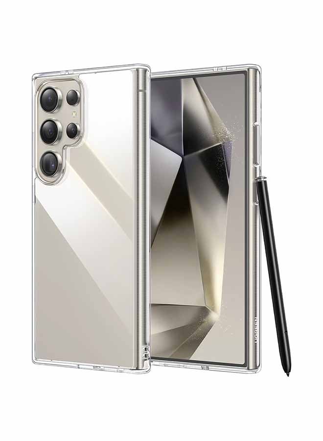 Samsung Galaxy S24 Ultra Case Cover 6.8 Inch, Effectively Delays Yellowing Case, Shockproof Bumper Protective Phone Cover, Full Coverage Drop Protection Case, Anti-Scratch Back Cover