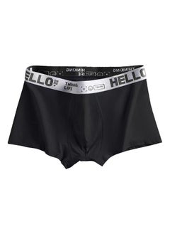 Zeemey Zeemey 5 Pack Hello Men’s Sort Boxer Briefs & Trunks,Breathable Stretch Cotton Moisture-Wicking Underwear,Modern Fit Low Rise  - Image 3