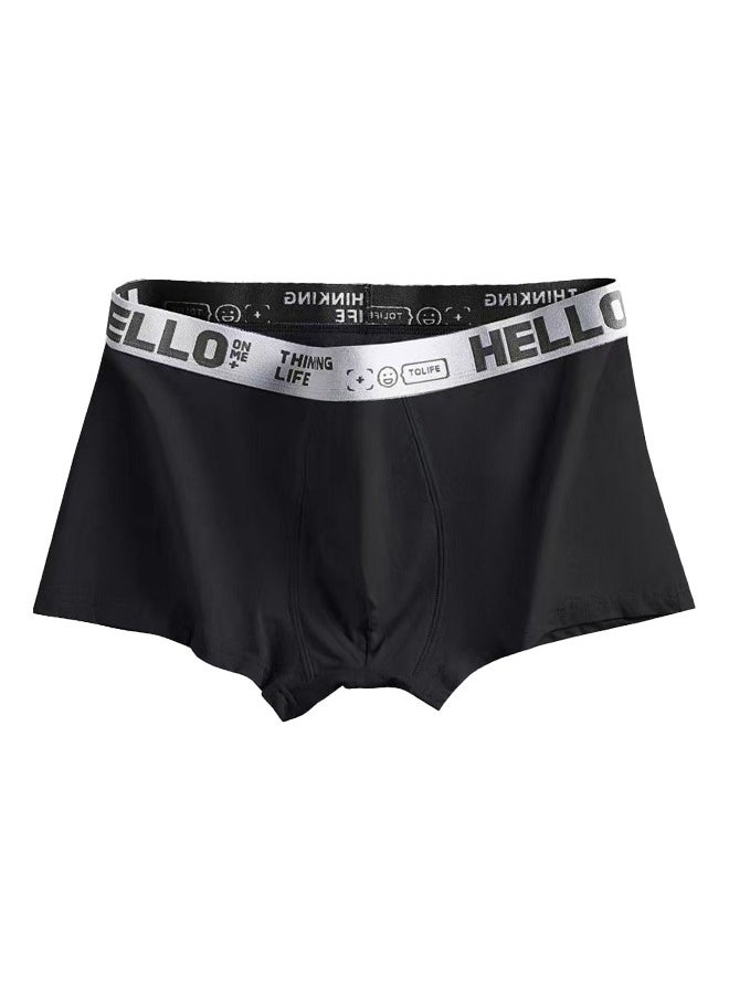 Zeemey - Zeemey 5 Pack Hello Men’s Sort Boxer Briefs & Trunks,Breathable Stretch Cotton Moisture-Wicking Underwear,Modern Fit Low Rise - Image 1