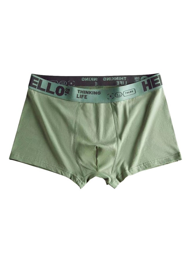 Zeemey - Zeemey 5 Pack Hello Men’s Sort Boxer Briefs & Trunks,Breathable Stretch Cotton Moisture-Wicking Underwear,Modern Fit Low Rise - Image 1