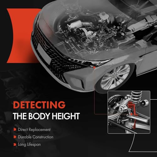 A-Premium حساس مستوى ارتفاع الركوب A-Premium متوافق مع لكزس LS460 2009 2010 2011 2012 2013، دفع رباعي، الجانب الأمامي الأيمن للراكب - Image 2