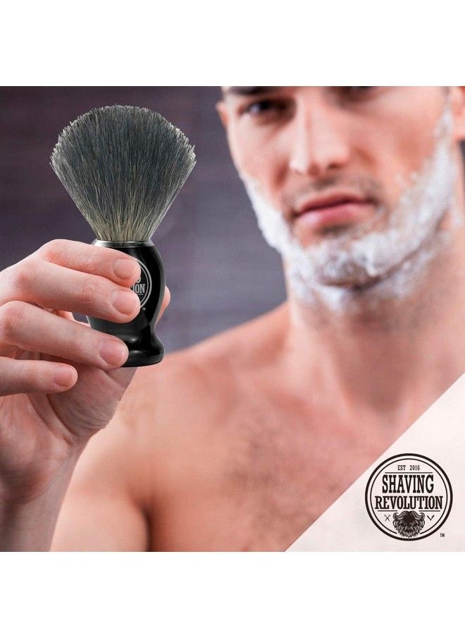 Viking Revolution - Badger Hair Shaving Brush Shave Brush For Wet Shave Using Shaving Cream & Soap Best Shave Of Your Life For Safety Razor Double Edge Razor Straight Razor Or Shaving Razor - Image 1