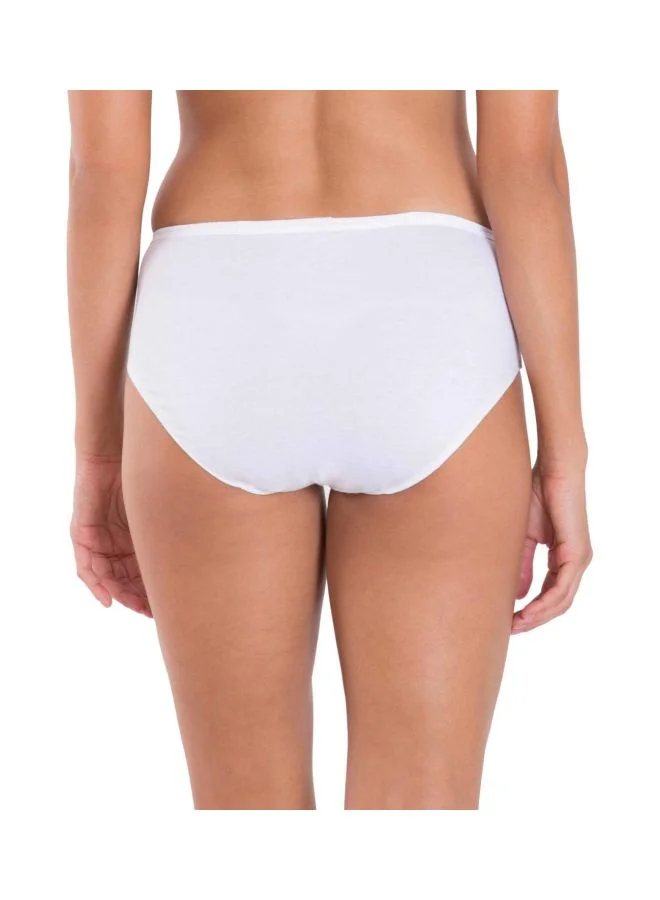 JOCKEY Jockey 1406 Women High Coverage Super Combed Cotton Mid Waist Hipster with Concealed Waistband and StayFresh Treatment Pack of 3