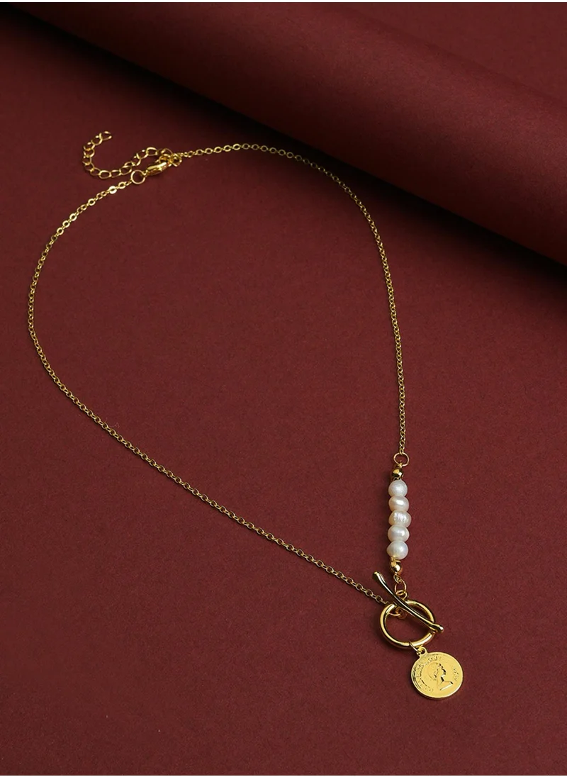 سوهي White Brass Necklace