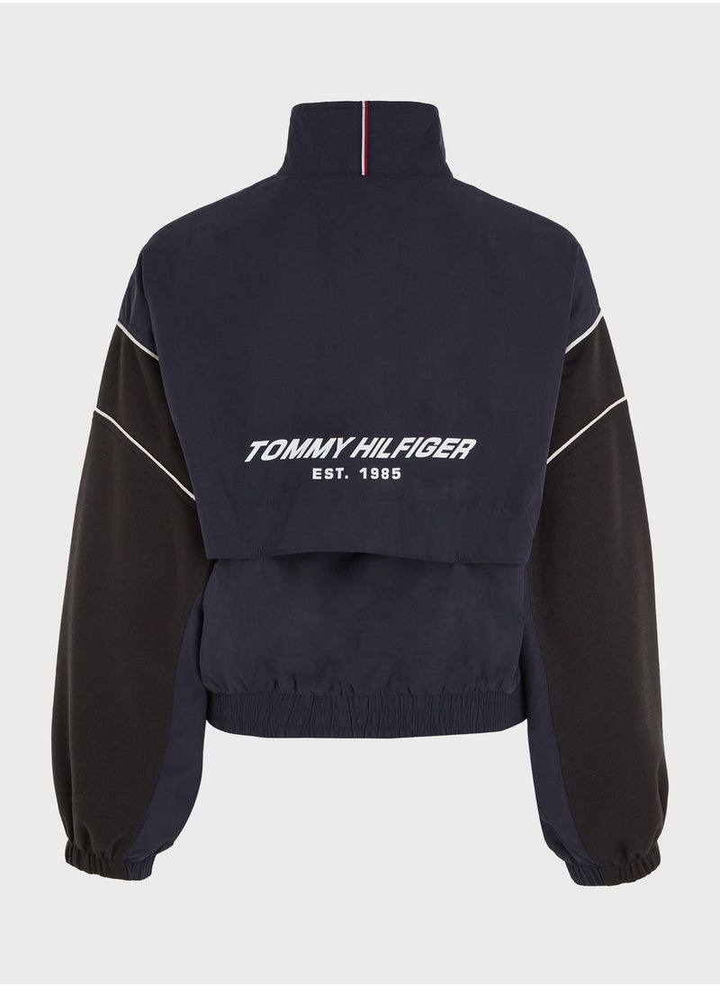 TOMMY HILFIGER - Rlx Two Tone Track Jacket - Image 1