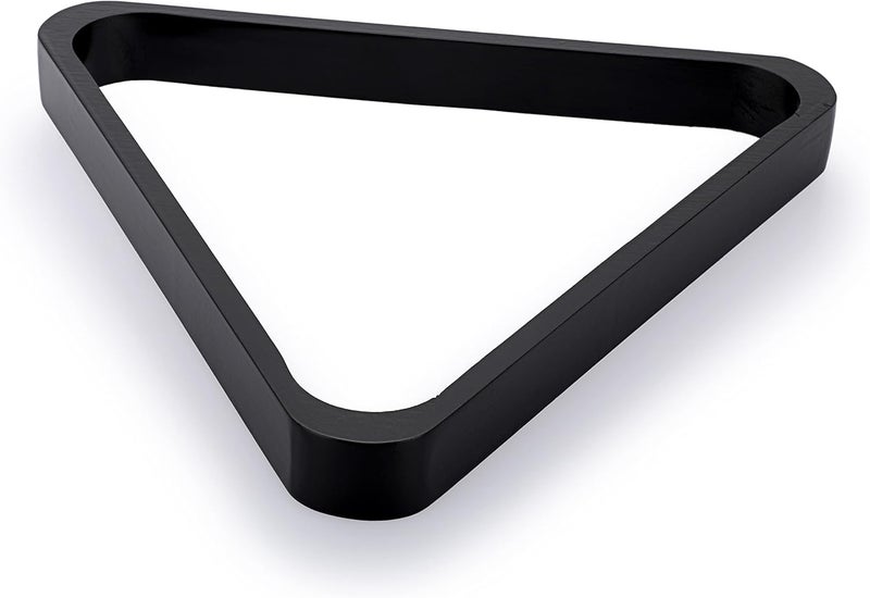 OwnMy Set of 2 Wooden Billiard Ball Rack Set, Vintage Solid Wood Billiard 8-Ball Triangle Rack & 9-Ball Diamond Rack Table Pool Ball Racks - Image 4