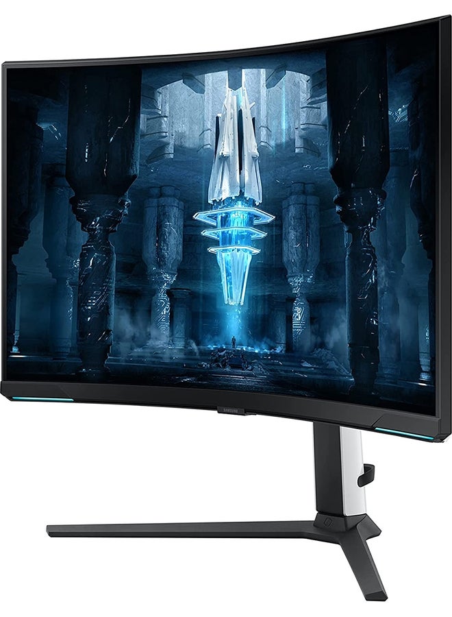 سامسونج Renewed - 32- inch Odyssey Neo G8 4K UHD 240Hz 1ms G-Sync 1000R Curved Gaming Monitor, Quantum HDR2000, AMD FreeSync Premium Pro, Matte Display, Ultrawide Game View, DisplayPort, HDMI LS32BG850NMXUE - Image 2