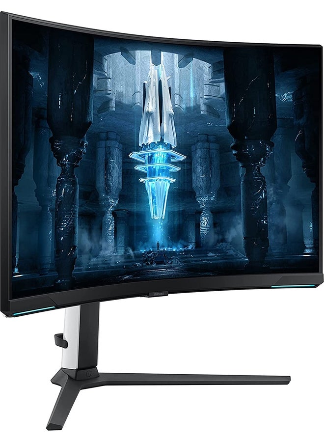 سامسونج Renewed - 32- inch Odyssey Neo G8 4K UHD 240Hz 1ms G-Sync 1000R Curved Gaming Monitor, Quantum HDR2000, AMD FreeSync Premium Pro, Matte Display, Ultrawide Game View, DisplayPort, HDMI LS32BG850NMXUE - Image 5