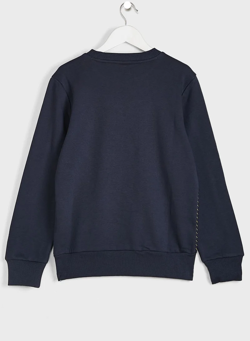 PUMA Alpha AOP Kids Sweatshirt