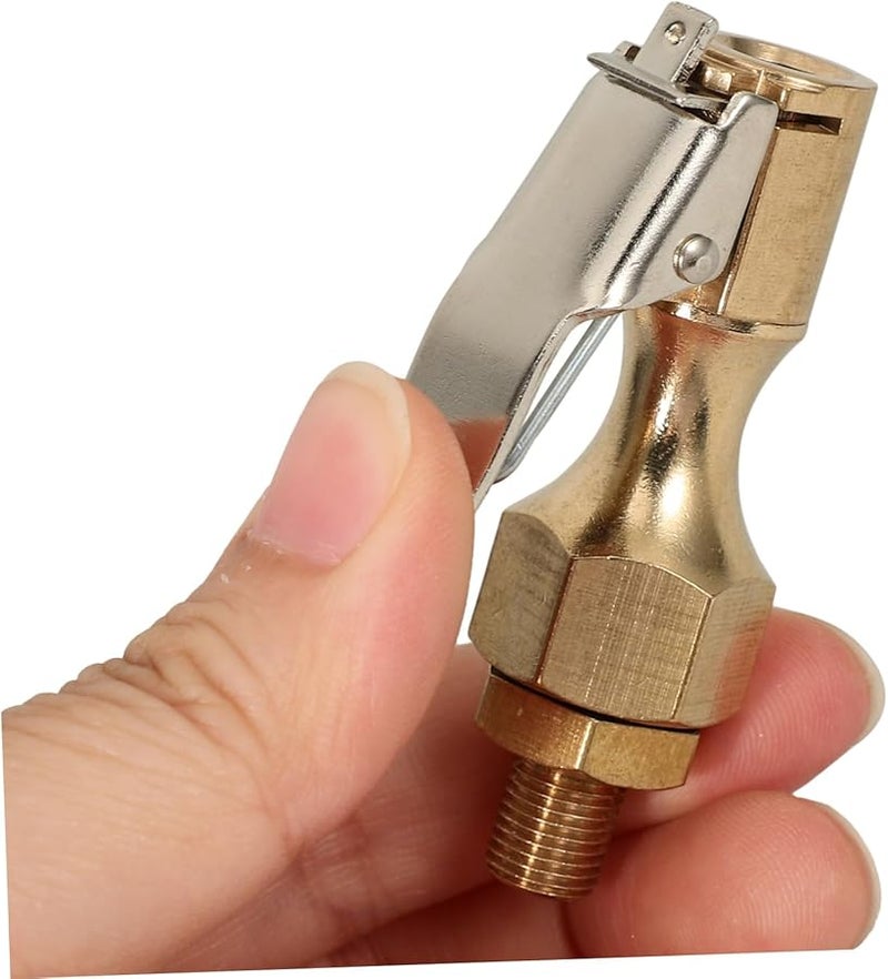 قطعتان من شاك الهواء السريع التوصيل لقفل شاك الهواء للإطارات السيارات وعربات التخييم - Image 5