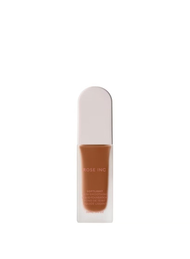 روز انك كريم أساس سائل ناعم ومنعم للبشرة من ROSE INC - 28W دافئ عميق - Image 1