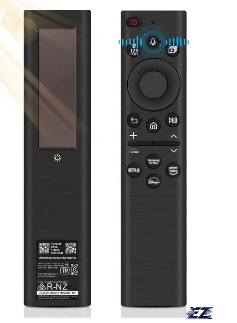 ELTRAZONE Universal Rechargeable Remote Control with Shortcut Buttons for Samsung 4K Ultra HD TVs - Image 1