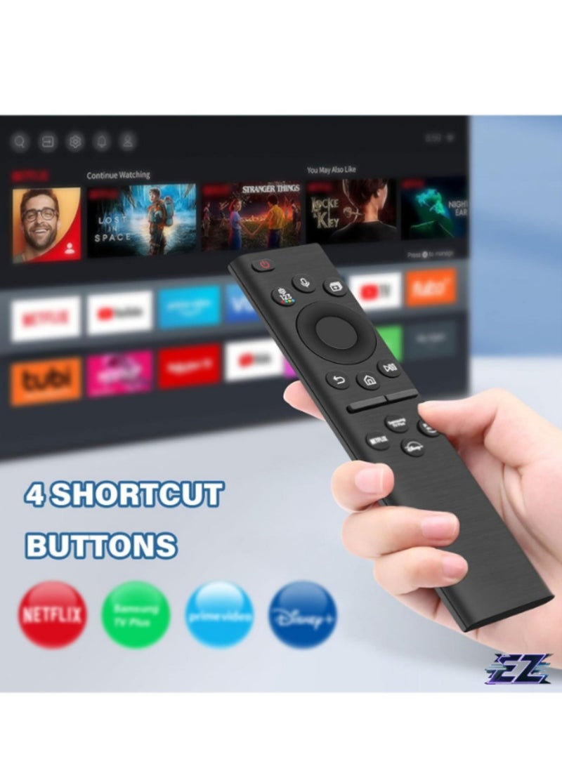 ELTRAZONE Universal Rechargeable Remote Control with Shortcut Buttons for Samsung 4K Ultra HD TVs - Image 2