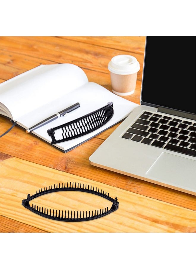 1st Choice 1st Choice Clip - 3 Pieces Banana Combs, Hair Clip Clincher Combs for Girls Women, Vintage Lady Fish Shape Ponytail Clip for Thick Long Hair, 3 Count  - Image 2