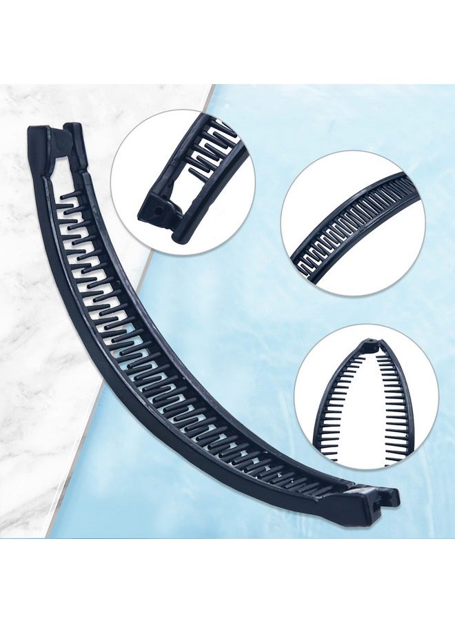 1st Choice 1st Choice Clip - 3 Pieces Banana Combs, Hair Clip Clincher Combs for Girls Women, Vintage Lady Fish Shape Ponytail Clip for Thick Long Hair, 3 Count  - Image 1