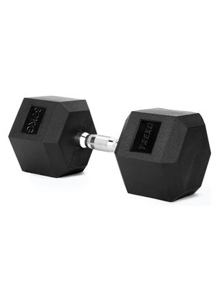 TREXO Hexagon Dumbbells17.5 kg Hex Dumbbells with Durable Rubberised Cast Iron for Strength Training with Ergonomic Chrome-Plated Handle Weights Training Home Dumbbell for Men and Women - pzsku/Z1BCB9AD5662E9309F930Z/45/_/1739275394/f196924b-6f2c-4531-aa5f-93ea73664143