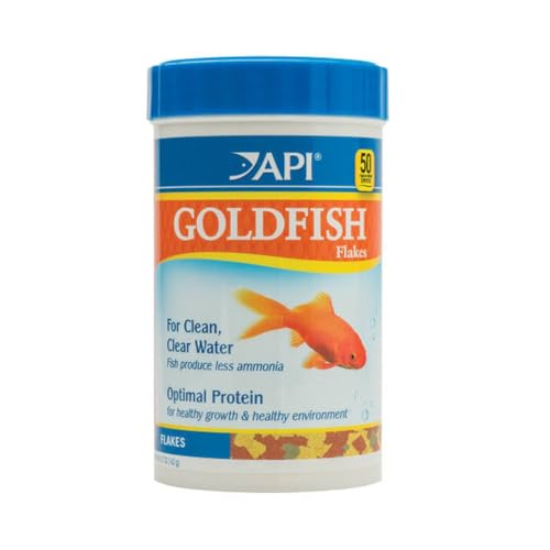 API GOLDFISH FLAKES Fish Food 5.7-Ounce Container - Image 1