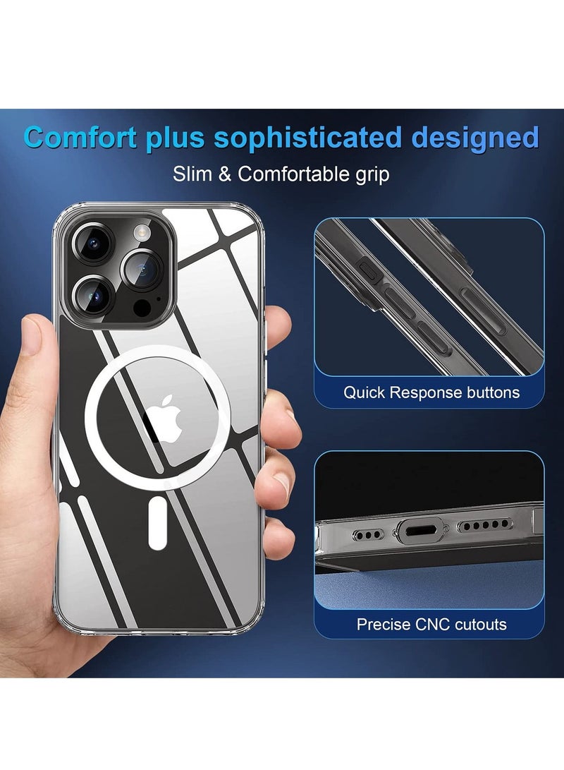 Houmt iPhone 14 Pro Cover Compatible with MagSafe Slim Thin Protective Case for Apple iPhone 14 Pro 6.1 inch - Image 4