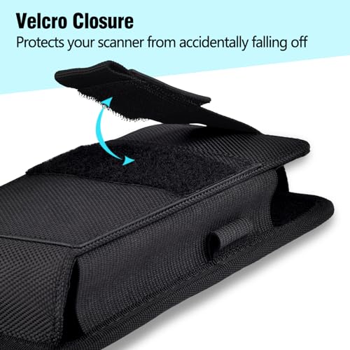 SOGCASE Holster with Belt Clip for Zebra Scanner, TC51, TC52, TC52x, TC56, TC57, TC57x, TC21, TC26, Handheld Barcode Carrying Pouch Scanner Case Holder with a Safety Strap, Large - Image 3