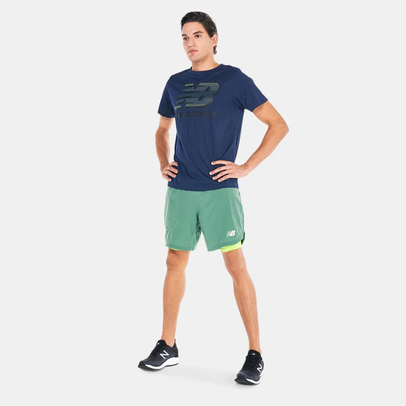 New Balance Men's Heathertech Graphic T-Shirt