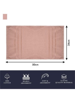 Kuber Industries Face Towel | Cotton Towels For Facewash | Towels For Daily Use | Workout Hand Towel | Lining Design | 14X21 Inch | Pack Of 3 | Multi  - Image 3