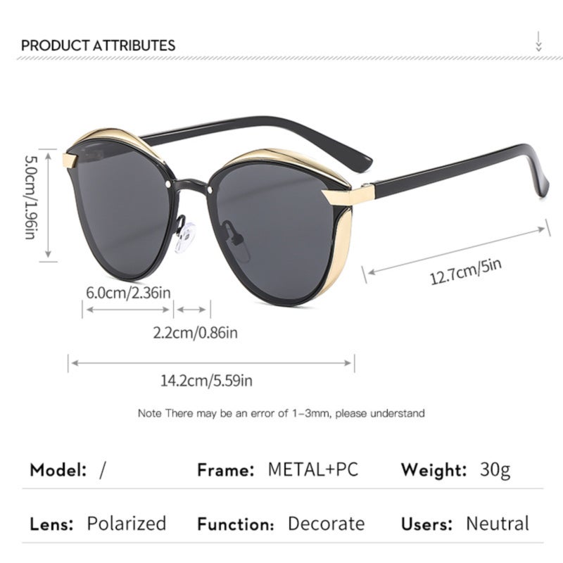 Fashion polarizing glasses, sunglasses, UV protection, colorful sunglasses - Image 2