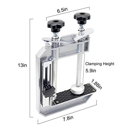 SDRTOP 45 Degree Stone Mitre Clamp, Countertop Seam Splicing Fixture 32x20cm Benchtop Angle Clamp for Granite Marble Slab Install Tool - Image 4