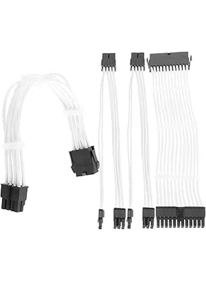 Power Supply Extension Cable Kit with Saddle and Clip Long Cables Set - Image 1